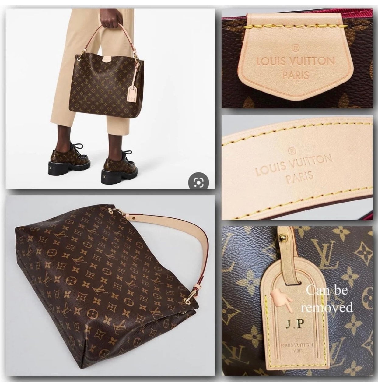 Graceful pm monogram new arrivals